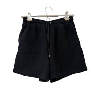 Cozi Black Comfort Lounge Fleece Drawstring Sweat Shorts Womens Size XSmall